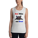 Red, White & Drool | Muscle Tank