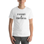 Puppies & Football | Crew Neck Tee