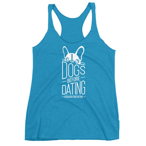 Dogs Before Dating | Racerback Tank