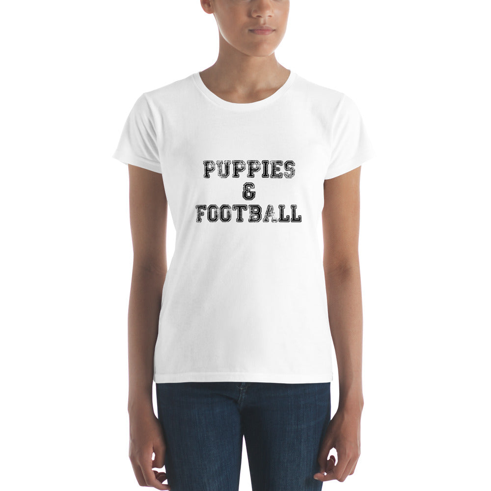 Puppies & Football | Tee